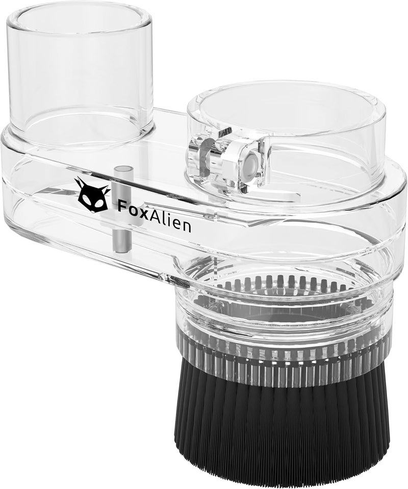 FoxAlien 42mm Diameter Dust Shoe for Mastuer Pro, Masuter 4040 CNC Router Machine with 60W 42mm Spindle Motor, Hose Diameter 38mm - Image 1